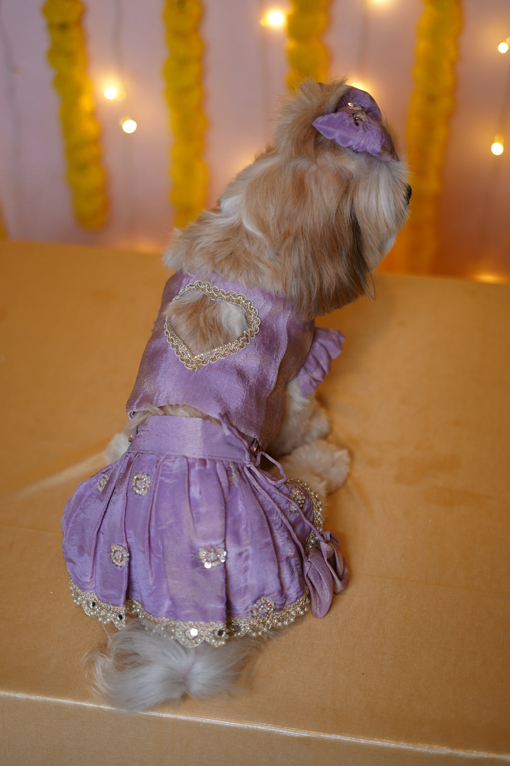 Lavender Heart Lehenga